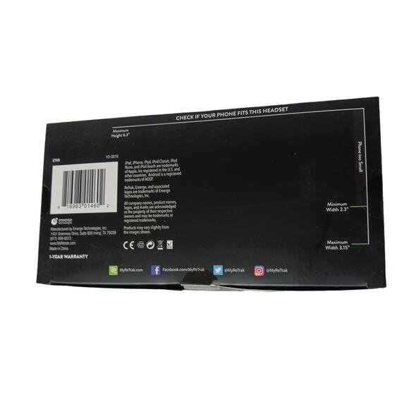 ReTrak Utopia 360 Virtual Reality 3D VR Headset for Smartphone iOS Android - Picture 4 of 10